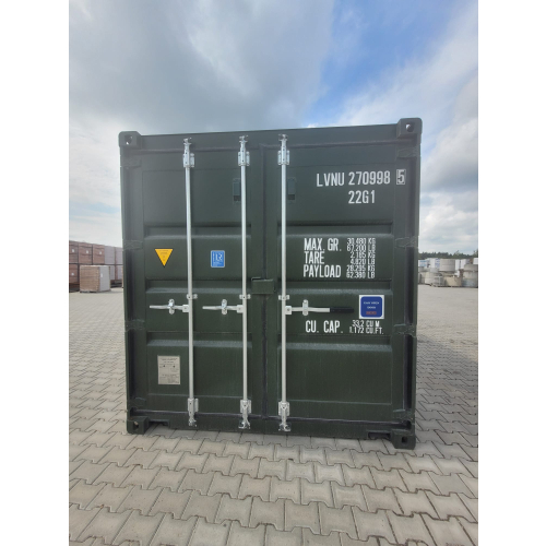 Kontener morski 20DV nowy (One Way) 2024   RAL 6007